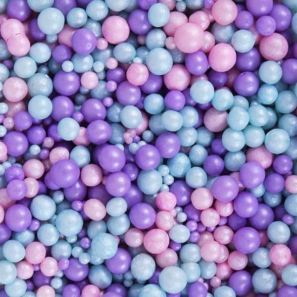 Sukkerstrøssel 50g PASTEL ENHJØRNING konfetti