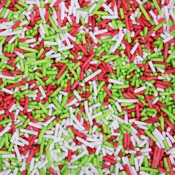 Sukkerstrøssel 50g JULEKONFETI STIKKER