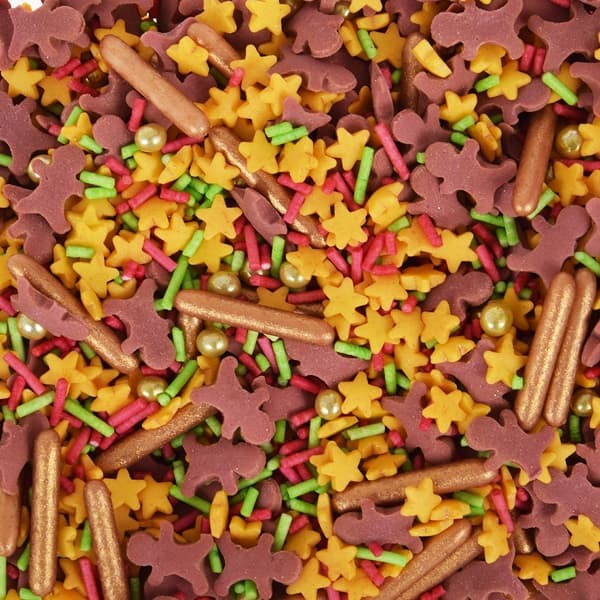 Sockerströssel 50g COOKIES STARS konfetti