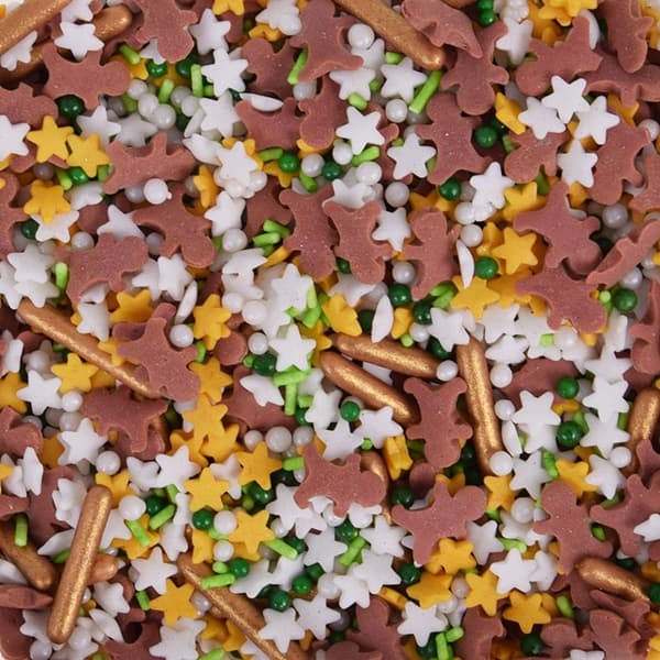 Sukkerstrøssel 50g JULEKAGEMAND konfetti