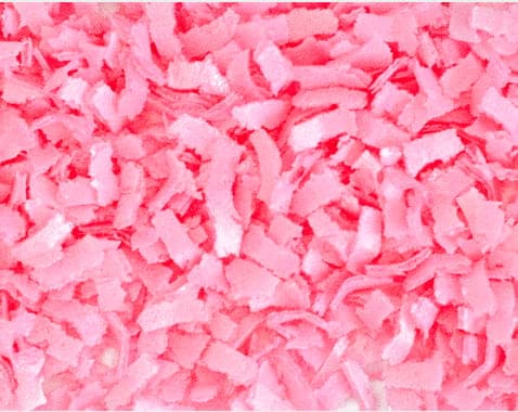 Pink vaffeltopping 100 g = 1,5 l stor pakke