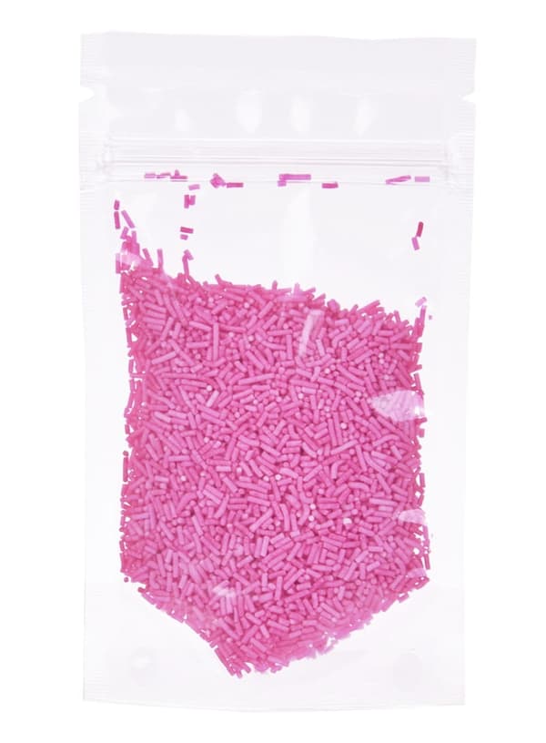 Sockerpinnar ROSA strössel 50 g