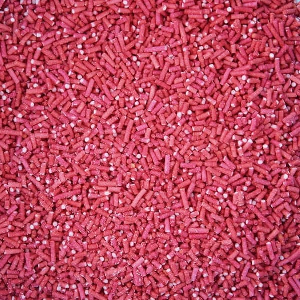Sockerpinnar RÖDA strössel 50 g