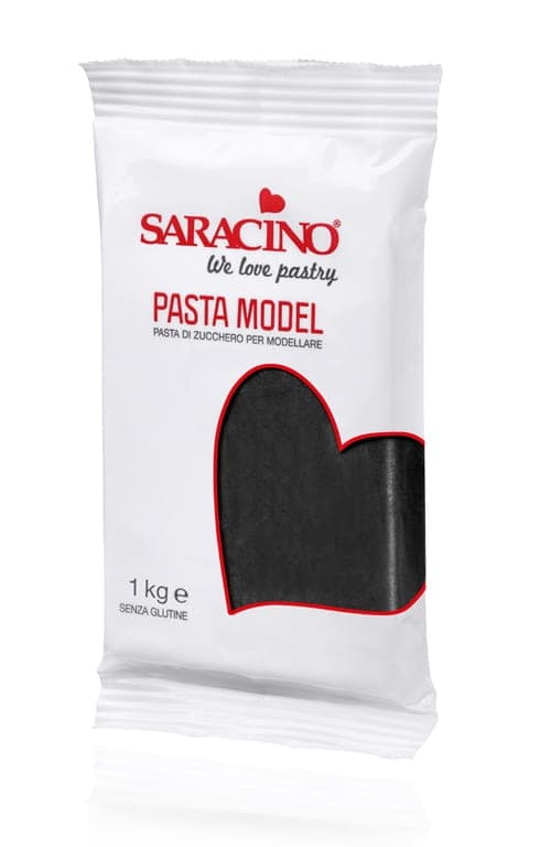 Modelleringsmasse Sort 1 kg SARACINO
