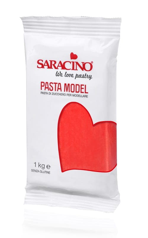 SARACINO Punainen muovailumassa 1 kg