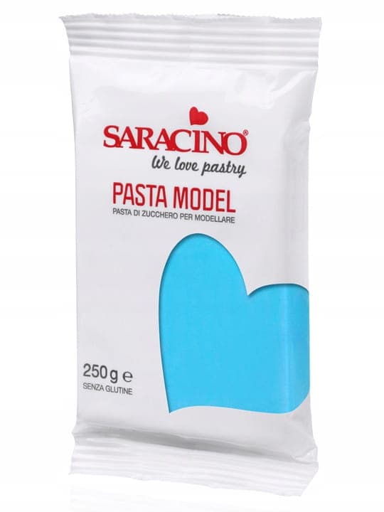 LYSBLÅ Modelleringsmasse 250g SARACINO