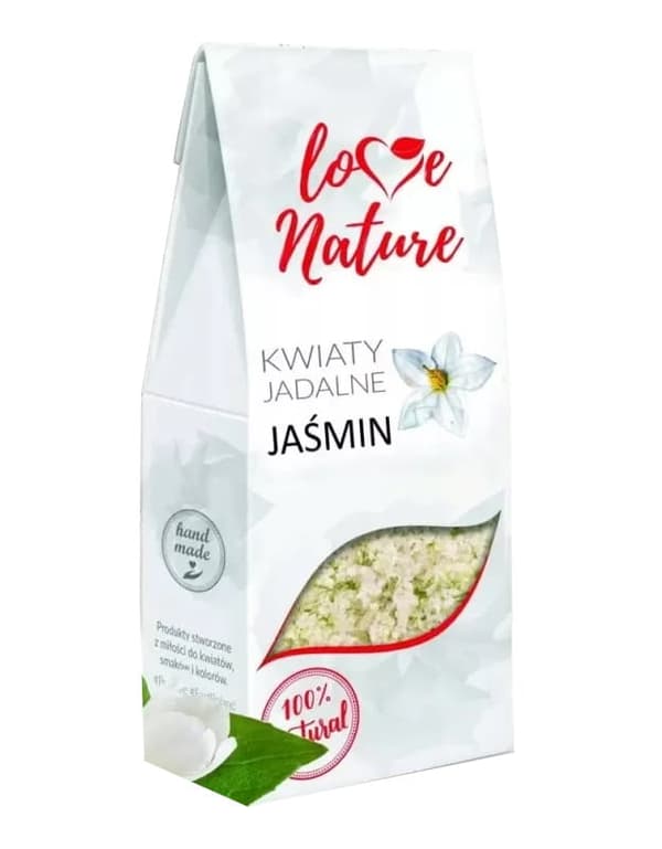 Spiselige tørrede blomster JASMINE Kærlighed Natur