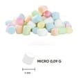 Miniatyrbild 2 av 2: MICRO MARSHMALLOW MIX topping 70g/9mm