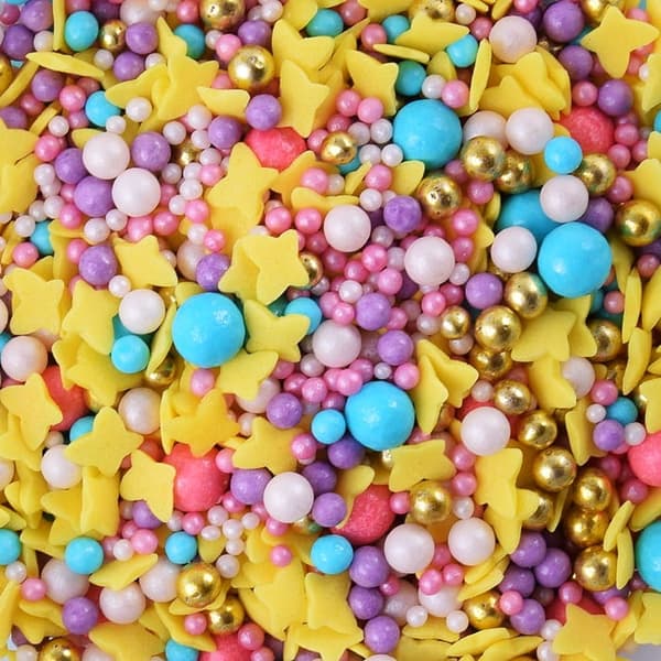 Niittysokerisokerijauhe 50 g konfettia