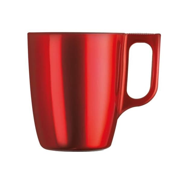 Mugg - Flashy Colors - Röd - 25cl - Glas - Stapelbar