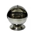 Miniatyrbild 2 av 3: Rostfritt stål Bistrot Ball Sockerskål - OGO LIVING - D13cm - Grå - Stål - Vuxen