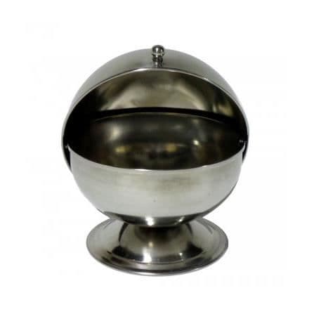 Rostfritt stål Bistrot Ball Sockerskål - OGO LIVING - D13cm - Grå - Stål - Vuxen