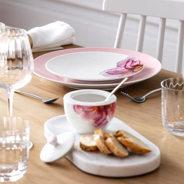 Villeroy - boch - 10-4287-0960 - Rose Garden salladsskål, vit porslinsskål, kapacitet 2 500 ml