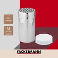 Miniatyrbild 4 av 4: Saupoudreuse - Fackelmann - 42909 - Rostfritt stål - 7 x 13 cm - Plastlock