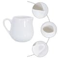 Miniatyrbild 4 av 4: Creamer Kungfu mall Set med 2 små vita keramiska mjölkkrukor 75 Ml