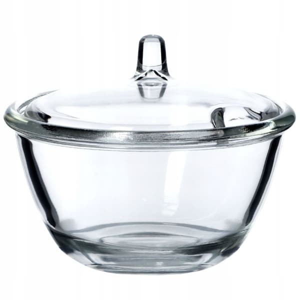 Sucrier - KADAX - Glas - Ergonomiskt Lock - Elegant - 11,9 x 9,5 cm