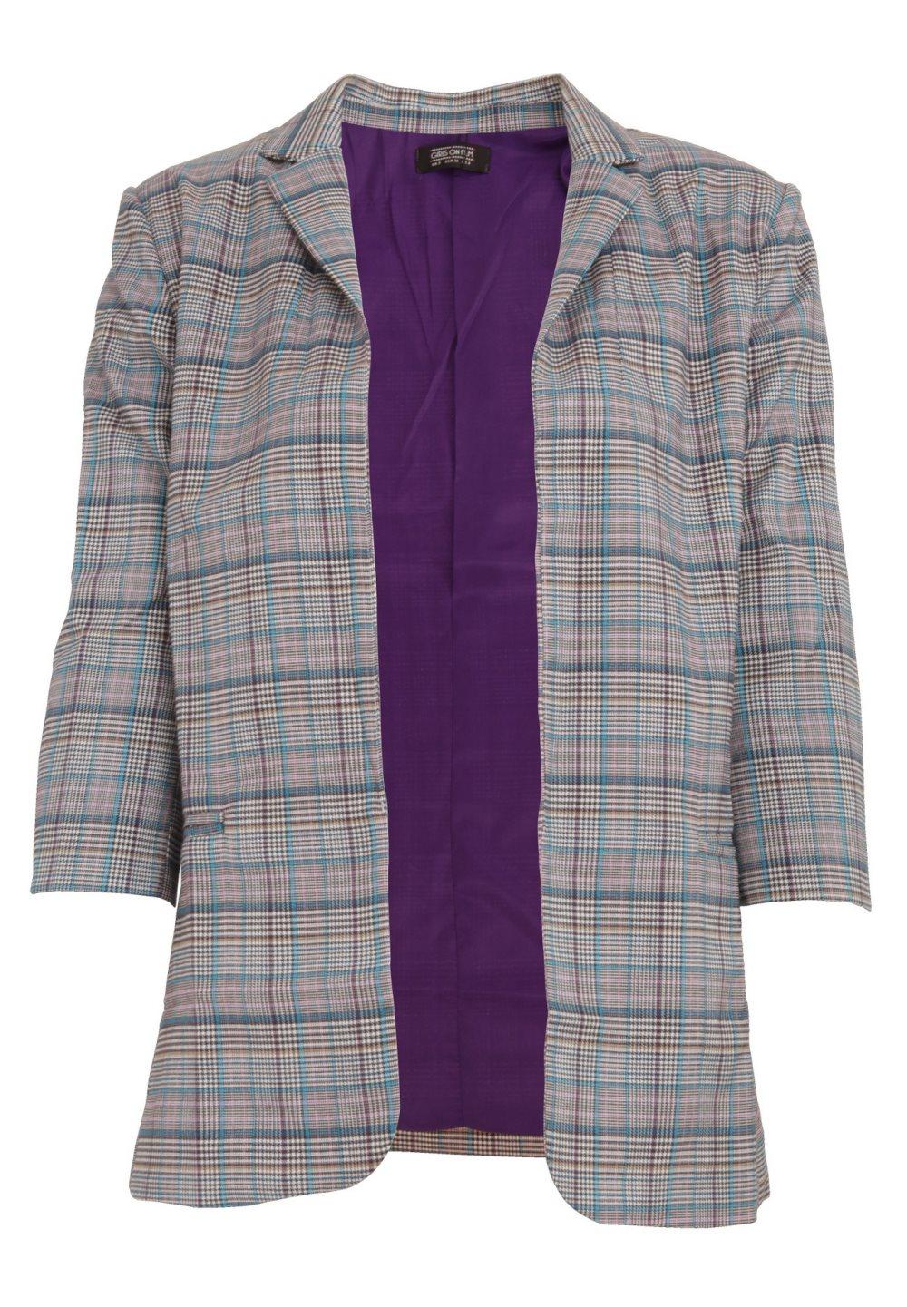 Girls On Film Kvinnor/Damer Avenue Check Blazer