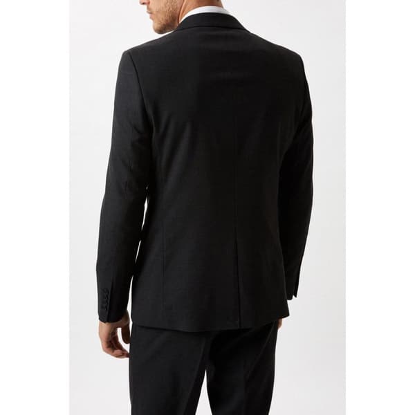 Burton Mens Essential enkelknäppt skinny kostymjacka