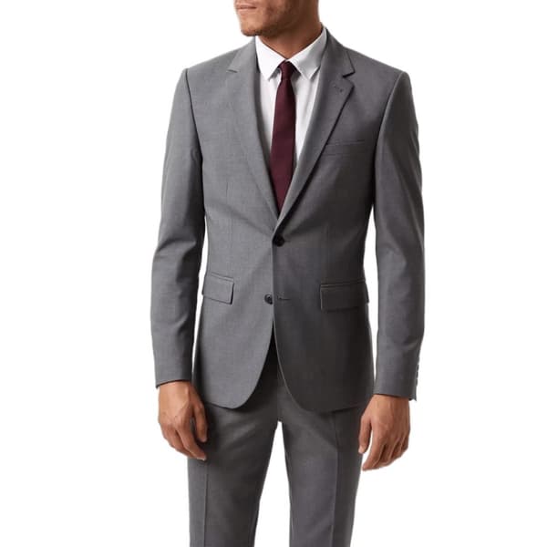 Burton Mens Essential enkelknäppt skinny kostymjacka