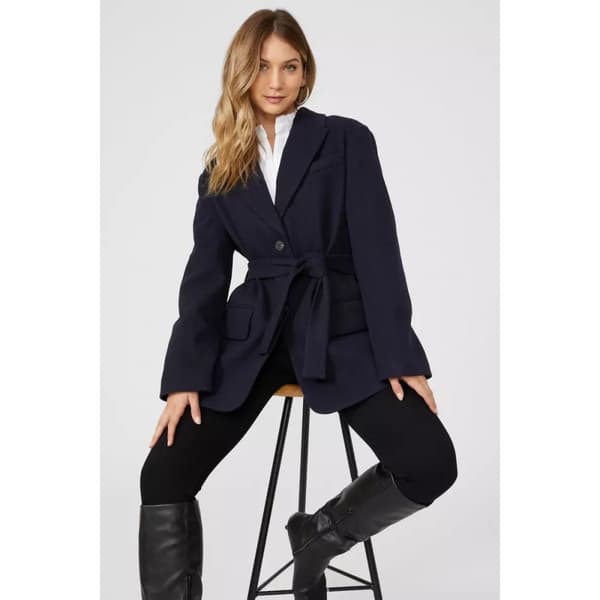 Principles Dame/kvinder/damers bælteformet blazer