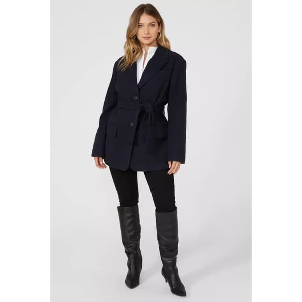Principles Dame/kvinder/damers bælteformet blazer