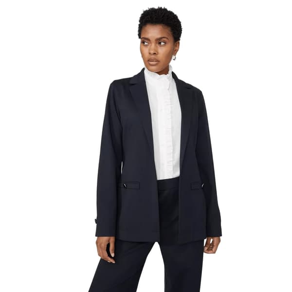 Principles Kvinder/damer Ponte-knapdetalje-blazer Navy 14 UK