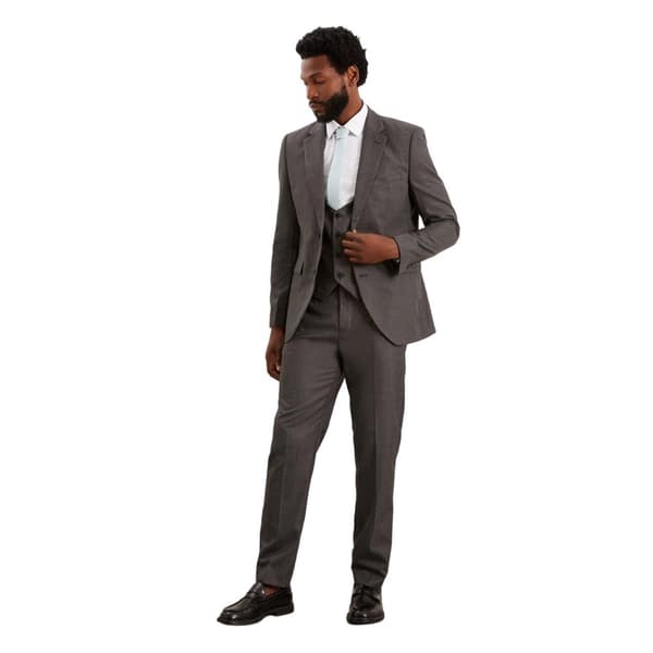 Burton Sillgrå Slim Suit Jacket för män