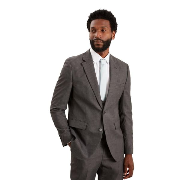 Burton Sillgrå Slim Suit Jacket för män Grey 44R