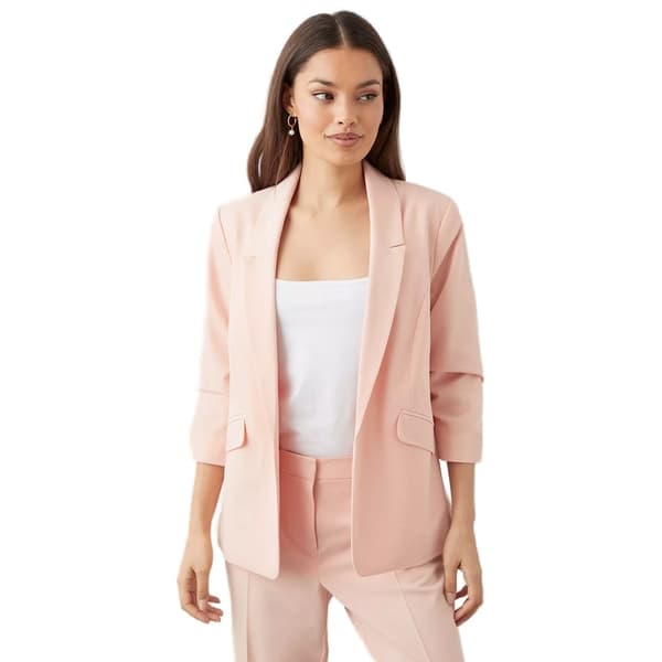 Dorothy Perkins Womens/Ladies Petite Ruched Blazer Blush 8 UK