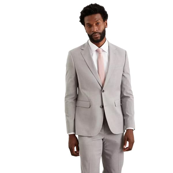 Burton Essential Skinny kostymjacka för herrar Light Grey 48R