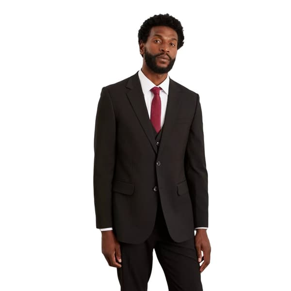 Burton Mens Essential Tailored Suit Jacket Black 38R