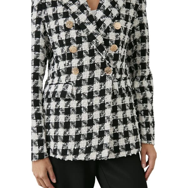 Principles Womens/Ladies Dogtooth Double-Breasted Blazer