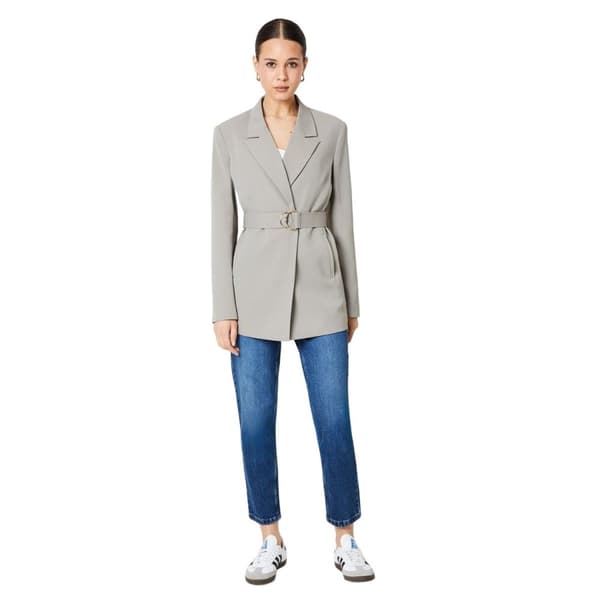 Dorothy Perkins D-ringad dubbelknäppt kappa för dam/Lady