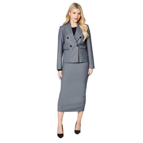 Dorothy Perkins Dubbelknäppt boxy blazer för dam och dam
