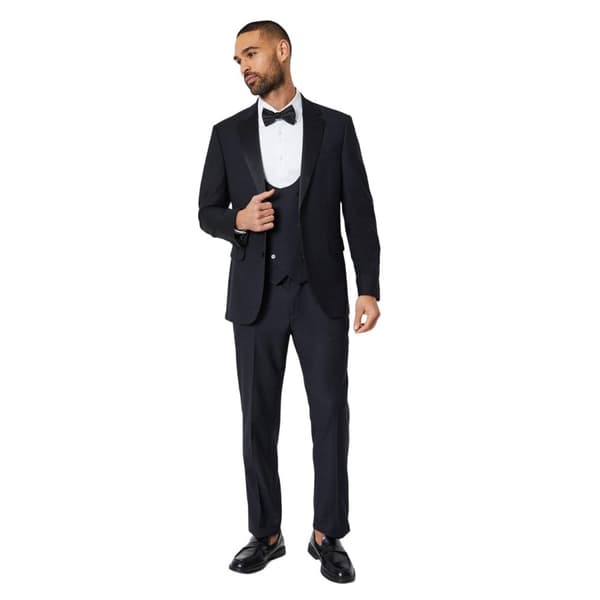Burton Mens Single-Breasted Tailored Tuxedo Jacket