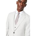 Miniatyrbillede 3 af 4: Burton Mens Linen Blend Single-Breasted Slim Suit Jacket