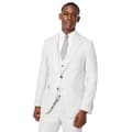 Miniatyrbillede 1 af 4: Burton Mens Linen Blend Single-Breasted Slim Suit Jacket