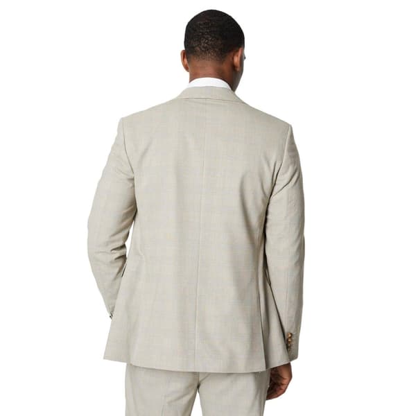 Burton Mens Prince Of Wales Check enkelknäppt kostymkavaj