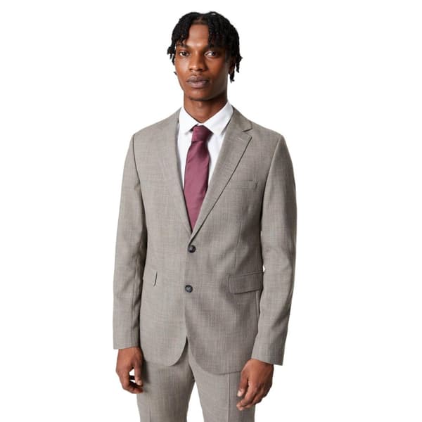 Burton Slub kostymkavaj för herrar Khaki 38R