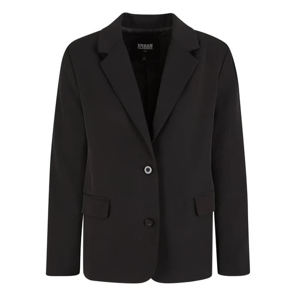 Urban Classics Dam/Ladies Enkelknäppt Lång Blazer