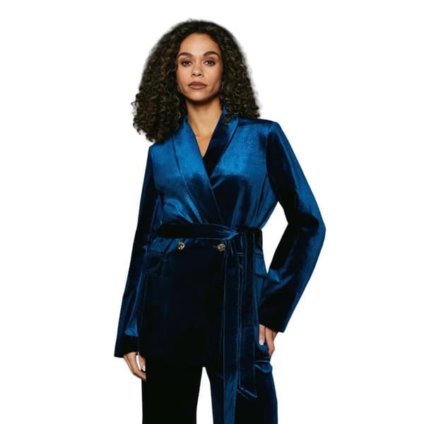 Principles Womens/Ladies Velvet Belted Blazer