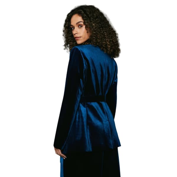 Principles Womens/Ladies Velvet Belted Blazer