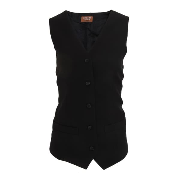 Jospeh Alan Womens/Ladies Long Length Waistcoat Black 18