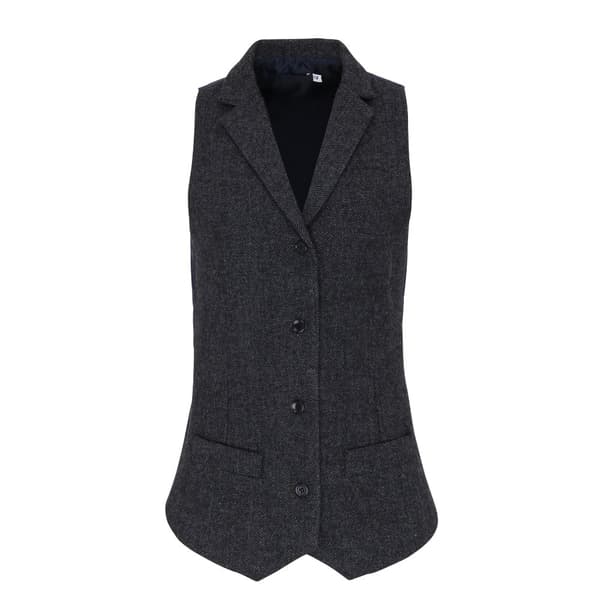 Premier Womens/Ladies Herringbone Waistcoat