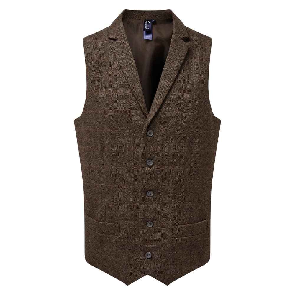 Premier Herringbone väst för män