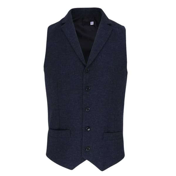 Premier Herringbone väst för män Navy XS