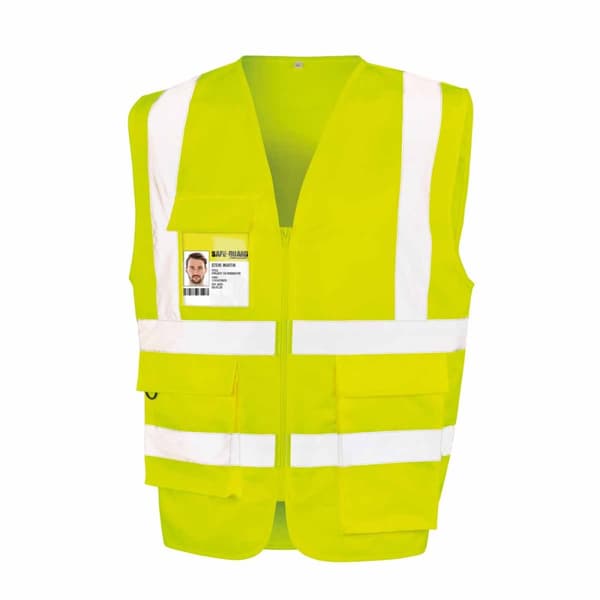 SAFE-GUARD by Result Unisex-voksen sikkerhedsvest til voksne med høj belastning