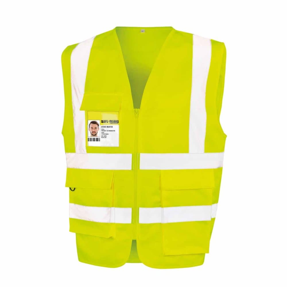 SAFE-GUARD by Result Unisex vuxen väst för tunga säkerhetstjänster