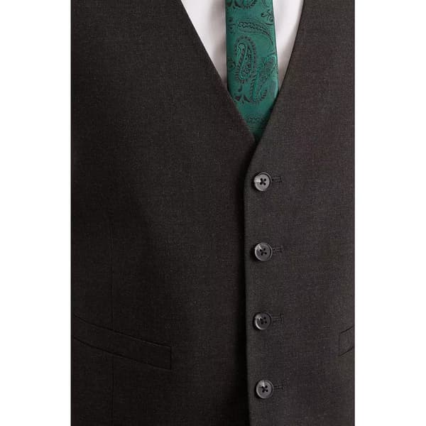 Burton Mens Essential Plain Tailored Waistcoat