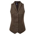 Miniatyrbilde 1 av 2: Premier Womens/Ladies Herringbone Waistcoat
